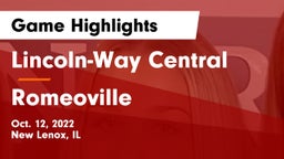 Lincoln-Way Central  vs Romeoville Game Highlights - Oct. 12, 2022
