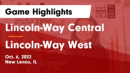Lincoln-Way Central  vs Lincoln-Way West  Game Highlights - Oct. 6, 2022