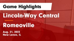 Lincoln-Way Central  vs Romeoville  Game Highlights - Aug. 21, 2023