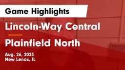 Lincoln-Way Central  vs Plainfield North Game Highlights - Aug. 26, 2023