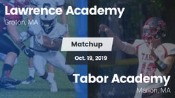 Matchup: Lawrence Academy vs. Tabor Academy  2019