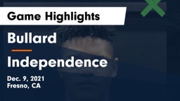 Bullard  vs Independence Game Highlights - Dec. 9, 2021