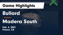 Bullard  vs Madera South Game Highlights - Feb. 4, 2022