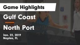 Gulf Coast  vs North Port  Game Highlights - Jan. 22, 2019