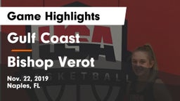 Gulf Coast  vs Bishop Verot  Game Highlights - Nov. 22, 2019