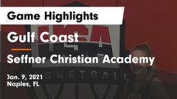 Gulf Coast  vs Seffner Christian Academy Game Highlights - Jan. 9, 2021