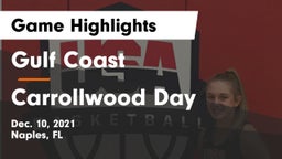 Gulf Coast  vs Carrollwood Day  Game Highlights - Dec. 10, 2021