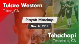 Matchup: Tulare Western High vs. Tehachapi  2016