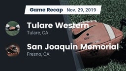 Recap: Tulare Western  vs. San Joaquin Memorial  2019