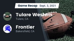 Recap: Tulare Western  vs. Frontier  2021