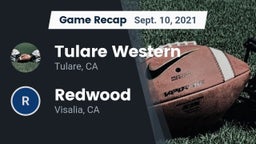 Recap: Tulare Western  vs. Redwood  2021