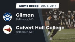 Recap: Gilman  vs. Calvert Hall College  2017