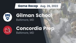 Recap: Gilman School vs. Concordia Prep  2022