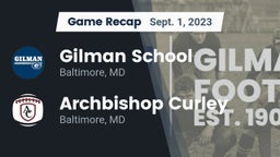 Recap: Gilman School vs. Archbishop Curley  2023