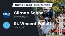 Recap: Gilman School vs. St. Vincent Pallotti  2023