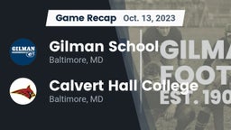 Recap: Gilman School vs. Calvert Hall College  2023