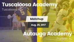 Matchup: Tuscaloosa Academy vs. Autauga Academy  2017