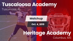 Matchup: Tuscaloosa Academy vs. Heritage Academy  2019