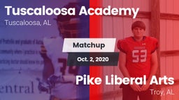 Matchup: Tuscaloosa Academy vs. Pike Liberal Arts  2020