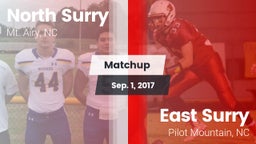 Matchup: North Surry High vs. East Surry  2017