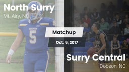 Matchup: North Surry High vs. Surry Central  2017