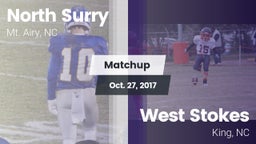 Matchup: North Surry High vs. West Stokes  2017
