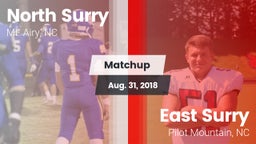 Matchup: North Surry High vs. East Surry  2018