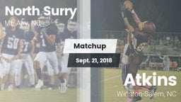 Matchup: North Surry High vs. Atkins  2018