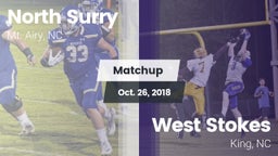 Matchup: North Surry High vs. West Stokes  2018