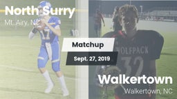 Matchup: North Surry High vs. Walkertown  2019