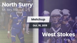 Matchup: North Surry High vs. West Stokes  2019