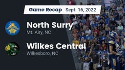 Recap: North Surry  vs. Wilkes Central  2022