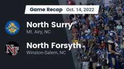 Recap: North Surry  vs. North Forsyth  2022