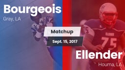 Matchup: Bourgeois High vs. Ellender  2017