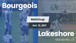 Matchup: Bourgeois High vs. Lakeshore  2017