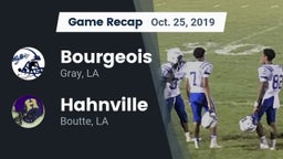 Recap: Bourgeois  vs. Hahnville  2019