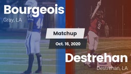 Matchup: Bourgeois High vs. Destrehan  2020
