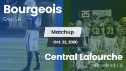 Matchup: Bourgeois High vs. Central Lafourche  2020