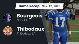 Recap: Bourgeois  vs. Thibodaux  2020