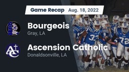 Recap: Bourgeois  vs. Ascension Catholic  2022
