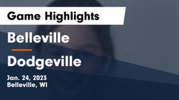 Belleville  vs Dodgeville  Game Highlights - Jan. 24, 2023