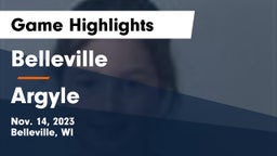 Belleville  vs Argyle  Game Highlights - Nov. 14, 2023