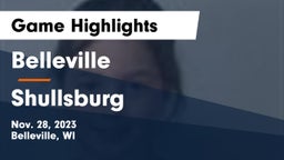 Belleville  vs Shullsburg  Game Highlights - Nov. 28, 2023