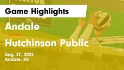 Andale  vs Hutchinson Public  Game Highlights - Aug. 27, 2022