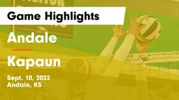 Andale  vs Kapaun Game Highlights - Sept. 10, 2022