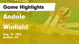 Andale  vs Winfield  Game Highlights - Aug. 29, 2023