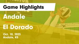 Andale  vs El Dorado  Game Highlights - Oct. 10, 2023