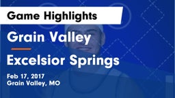 Grain Valley  vs Excelsior Springs  Game Highlights - Feb 17, 2017
