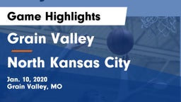 Grain Valley  vs North Kansas City  Game Highlights - Jan. 10, 2020
