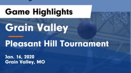 Grain Valley  vs Pleasant Hill Tournament Game Highlights - Jan. 16, 2020